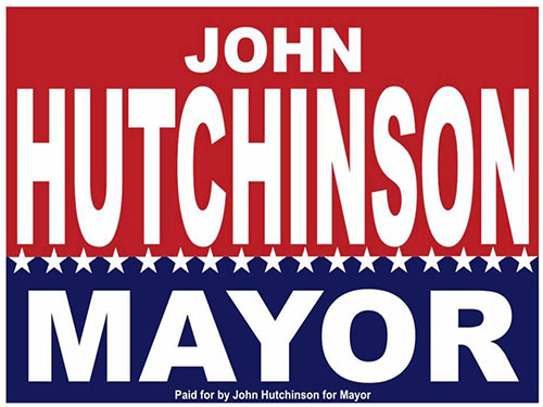 Vote John Hutchinson Mayor Rockingham, NC